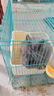 比克熊 兔子厕所蓝色龙猫荷兰猪便盆防翻固定尿盆宠物用品方形大号 实拍图
