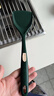 闪闪优品锅铲硅胶铲耐高温厨具套装炒勺炒菜铲不粘锅专用铲子软勺食品级 【一体成型】绿色锅铲：长36cm 实拍图