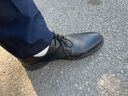 奥康（Aokang）皮鞋男英伦风商务正装鞋低帮鞋系带男鞋 黑色40码 实拍图