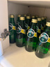 巴黎水法国进口perrier玻璃瓶装水充气气泡水小瓶矿泉饮用水 巴黎水330ml*24瓶 原味 实拍图