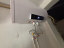 志高（CHIGO）热水器电家用洗澡储水式出水断电大容量速热电热水器安全节能租房卫生间用 普通款2000W+双防电墙+上门安装 80升(4人) 实拍图