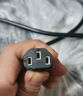 广昌兴（G.C.X）3C认证 国标10a弯头三插-C13品字尾三孔电源线 3*0.75平方无氧铜芯 适用台式电脑主机显示器连接线 3米 实拍图
