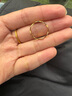 周六福5G工艺波纹戒黄金戒指女38妇女节礼物计价AW015681 11号 约0.64g 实拍图