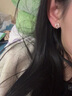 蔓笙星星蚊香盘耳夹女新款高级感小众无耳洞耳环学生日常可爱简约耳饰 耳钉一对 实拍图