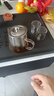 公道杯玻璃泡茶杯茶水分离公杯茶漏一体套装耐高温茶海过滤茶具 500ml透明把手+长茶漏+盖+2把杯 实拍图