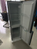 奥克斯（AUX）双门冰箱大容量冷藏冷冻两门电冰箱冷冻冷藏小型家用宿舍出租节能省电低噪 一级能效-128升星河灰 【省电轻音】 实拍图