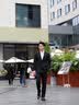 报喜鸟西服套装男装【吴磊明星同款】ONE系列商务羊毛抗皱易打理西装 黑色 50 A(180/100) /请备注腰围或裤子 实拍图