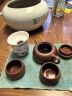 京东京造 宜兴紫砂壶手工【原矿紫泥】煮茶泡茶壶茶具 井栏壶 180ml礼盒装 实拍图