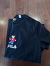 FILA 斐乐女装官方女士短袖T恤夏季休闲运动内搭t恤运动上衣 传奇蓝-F51W328152FNV L （170/88A/L） 实拍图
