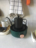 德国全自动电陶炉智能烧水炉家用煮茶器小型电热炉电磁炉泡茶围炉 【青柠绿】 防辐射：超大猛火【仿炭火加热】 实拍图