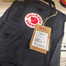 FJALLRAVEN北极狐双肩包女休闲大容量背包男书包23561-550黑色7L KankenMini 实拍图
