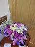 爱满（AIMAN）云南鲜花干花花束勿忘我情人草组合满天星客厅真花插花家居摆设 六色勿混搭+黄水晶+草含圆花篮 实拍图
