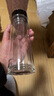 富光抗菌玻璃杯 双层高硼硅泡茶杯子 茶水分离杯 水杯男士父亲节礼物 实拍图