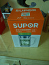 苏泊尔（SUPOR）苏泊尔双层隔热玻璃带盖杯保温耐热办公室泡茶杯带茶仓大容量水杯 410ml 芯竹绿耐热玻璃杯 实拍图