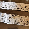 TTT棉线蕾丝边带镂空花边蕾丝带边辅料装饰布艺衣服布料diy手工材料 7#米色【5米价】 实拍图