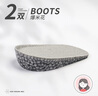 迈高乐2双Boost隐形内增高鞋垫女半垫软舒适男硅胶爆米花 灰-2CM-女 实拍图