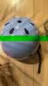 迪卡侬（DECATHLON）儿童硬壳四码可调节轮滑鞋初学者防崴脚溜冰鞋耐磨舒适轮滑鞋套装 游园兔三件套(鞋+超轻头盔+护具) 26 -29码三个轮子(脚长16.5-18.5cm) 实拍图