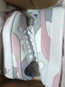 彪马（PUMA）【厚底鞋】增高小白鞋女子新款灰色板鞋CARINA389390 白-淡紫色-银色-23 38 实拍图