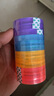 得力（deli）易撕彩色透明胶带 8mm*30y高粘小胶带 开学必备学习用品 学生文具 12卷/筒 办公用品 30007 实拍图
