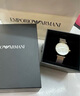 安普里奥·阿玛尼（Emporio Armani）手表女士 小金表简约钢带欧美腕表生日礼物送女友送老婆AR1957 实拍图