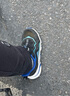 安踏儿童跑步鞋男女童网面透气犟弹运动纽扣跑鞋A12435573 实拍图