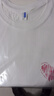 锐竹纯棉夏季百搭字母印花短袖t恤男女宽松潮流百搭学生复古上衣 彩色微笑-纯棉 4XL 170-185斤 实拍图