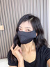 雪伦朵加大码防晒口罩男大脸专用防紫外线冰丝大号高颜值女2025新款软骨 大码冰丝护眼角【黑色2个装】 实拍图