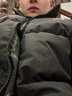 贵人鸟两面穿棉服男士棉袄冬季棉衣厚外套面包服男女情侣款 黑色 XL  实拍图