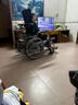 益雅诗康轮椅折叠带坐便全躺老人残疾人便携旅行轻便手动轮椅车助行手推车 无极液压全躺款+辐条轮+豪华加厚坐垫+便桶+餐桌 实拍图
