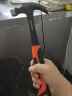 绿林（GREENER）羊角锤一体成型铁锤木工专用榔头钉锤家用锤子工具0.5kg 实拍图
