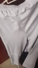 李宁（LI-NING）运动裤男春夏季新款宽松透气长裤棉质裤子跑步休闲运动卫裤子男 灰色-直筒【棉质常规 舒适亲肤】 2XL /185 (170-185斤) 实拍图