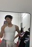 Mocseled藏肉神器三代男士收腹紧身背心无痕收肚子显瘦身雌化胸束胸塑身衣 【2件加强优惠装】白色+黑色 2XL （体重150-175斤） 实拍图