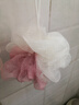 京东物流 沐浴球沐浴花浴花超大超柔软搓澡巾男女搓澡神器浴球 【2个装】米粉浴球30g 实拍图