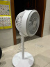 美的（Midea）【暴风循环】空气循环扇大风量摇头电风扇家用台式落地扇轻音卧室节能小风扇柔风轻羽扇 FGA24TQ 实拍图