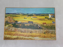 画大芬客厅装饰画大芬油画村世界名画梵高风景油画卧室壁画餐厅挂画美式 梵高《丰收》 横版60*80cm x 油画布ps框 实拍图