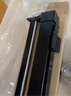 卡贝（cobbe）裤架抽拉伸缩架柜内滑轨裤抽裤挂衣柜挂衣杆鹅型衣架 旗舰静音款【柜深>56】黑色（1个） 实拍图