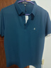 梦特娇夏季休闲短袖男士T恤中年高端时尚桑蚕丝翻领POLO衫短袖t恤刺绣 哈青 175/92A 建议135-150斤 实拍图