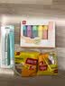 得力（deli）高粘棉纸双面胶带春联胶带 24mm*10y 学生文具 开学必备学习用品 小卷芯1卷凑单 办公用品 30437 实拍图