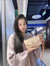 GUSKI包包女包奢侈品牌斜挎包女2025新款高级感单肩包送老婆生日礼物女 杏色【Apricot】 法国高端品牌实用送老婆送闺蜜 实拍图