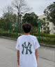 NEW ERA纽亦华MLB短袖T恤男女情侣秋季运动NY时尚休闲重磅上衣13546477-S 实拍图