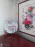 梵府御器 景德镇陶瓷器手绘釉下彩仿古官窑青花瓷花瓶 古玩工艺品家居摆设 五彩花菇瓶 实拍图