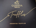 歌帝梵（GODIVA）黑巧牛奶松露形巧克力礼盒12颗160g 夹心休闲零食 生日礼物送女友 实拍图