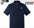北面（The North Face）POLO衫男短袖26春夏新款户外徒步运动服时尚舒适休闲翻领T恤8FZV 8K2/山巅蓝 M /170/92A 实拍图