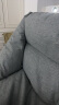 无印良品（MUJI） 豆袋沙发  外套可拆 懒人沙发 单人沙发读书角沙发KBB1CC2S 灰色 长70.5*宽74*高70cm 实拍图