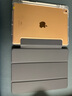 ESCASE iPad9/8/7保护套通用2020/2019款透明带笔槽10.2/10.5英寸苹果平板电脑全包防弯防摔保护壳高级灰 实拍图