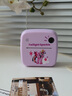 小马宝莉儿童拍立得玩具数码相机ccd可拍照打印涂鸦彩色照片录像男女孩3-10岁生日新年礼物A06紫色 实拍图