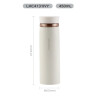 乐扣乐扣（LOCK&LOCK）菲特旋转盖轻量保温杯男女学生茶水杯子LHC4131IVY米白色450ml 实拍图