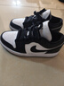 Jordan男女休闲鞋 新年礼物 AJ1熊猫 JORDAN 1运动鞋DC0774-101黑白36 实拍图