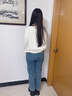 回力厚底老爹鞋女款2025新款夏季爆款透气轻便增高鞋子女鞋小白运动鞋 黑色【6cm超轻凹凹底】 37 实拍图