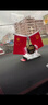 幻雅车载红旗摆件创意车内装饰汽车摆件香水中控仪表台办公桌 【人生靠自己】 防滑垫+10ML香水 实拍图